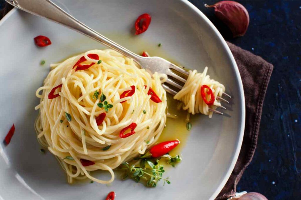 Spaghetti aglio e olio