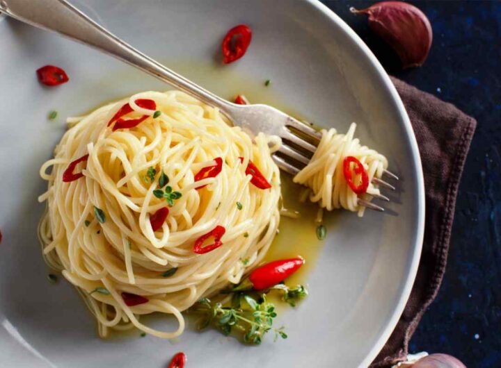 Spaghetti aglio e olio