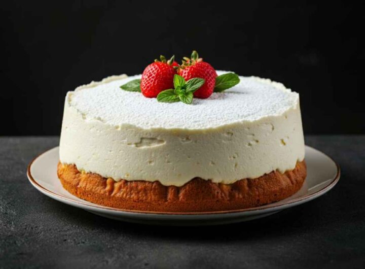 Torta alla ricotta, buonissima