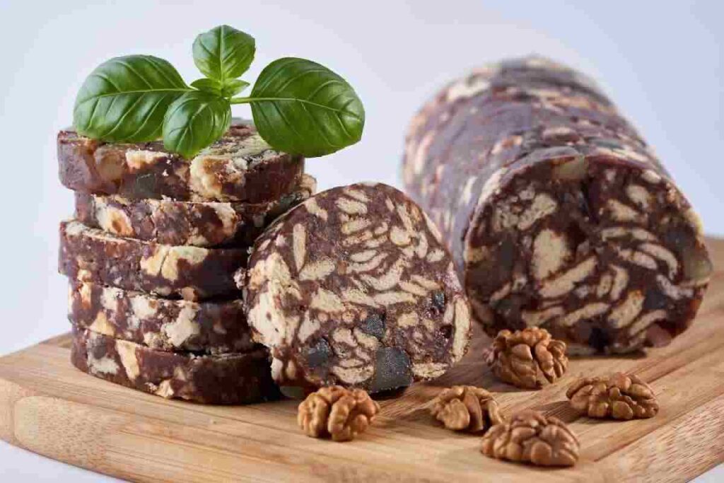 Salame di cioccolato versione light
