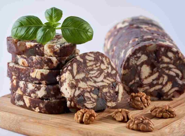 Salame di cioccolato versione light