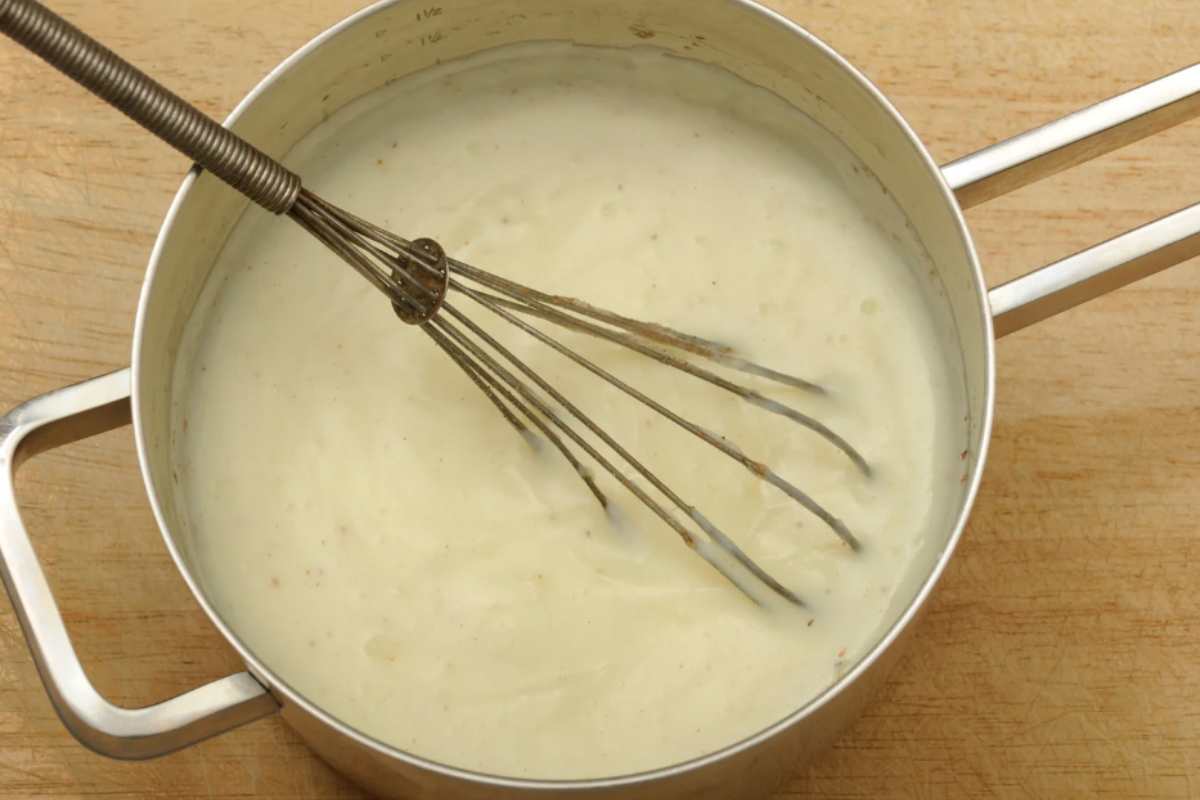 Pasta al gratin 