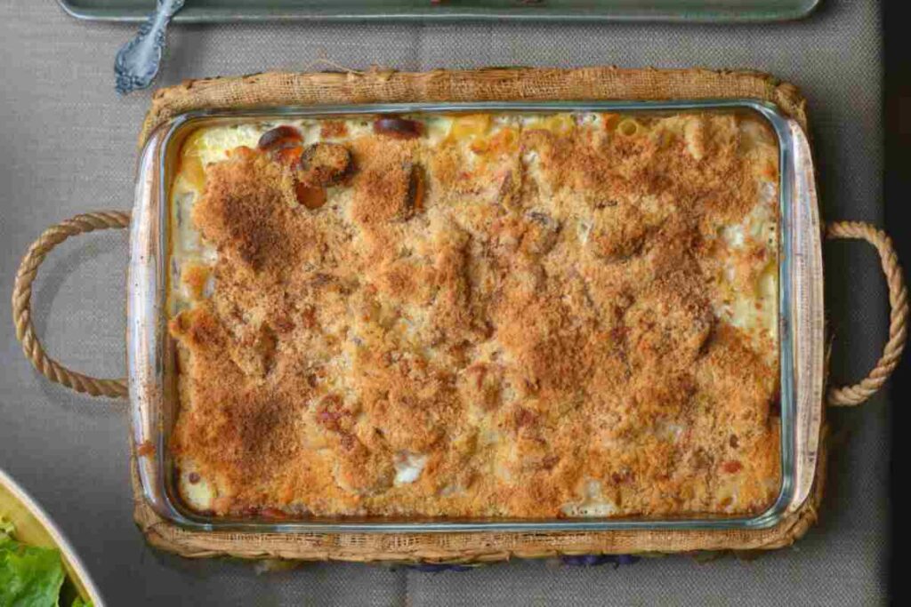 Pasta al gratin