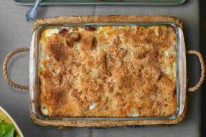 Pasta al gratin
