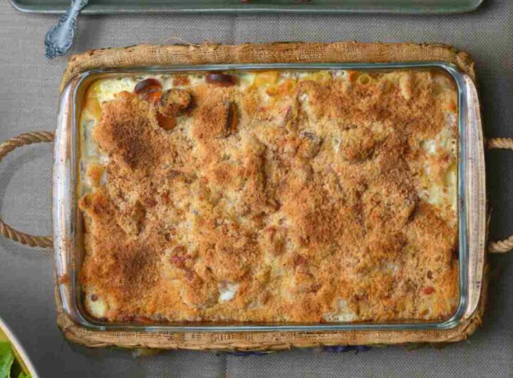 Pasta al gratin