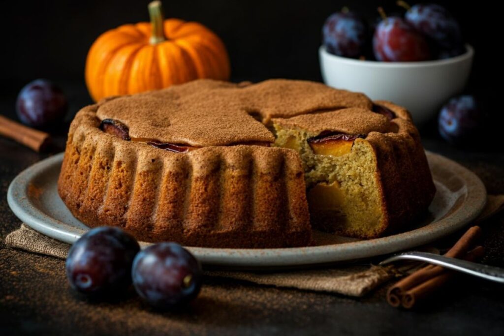 Plumcake zucca e cannella, preparazione