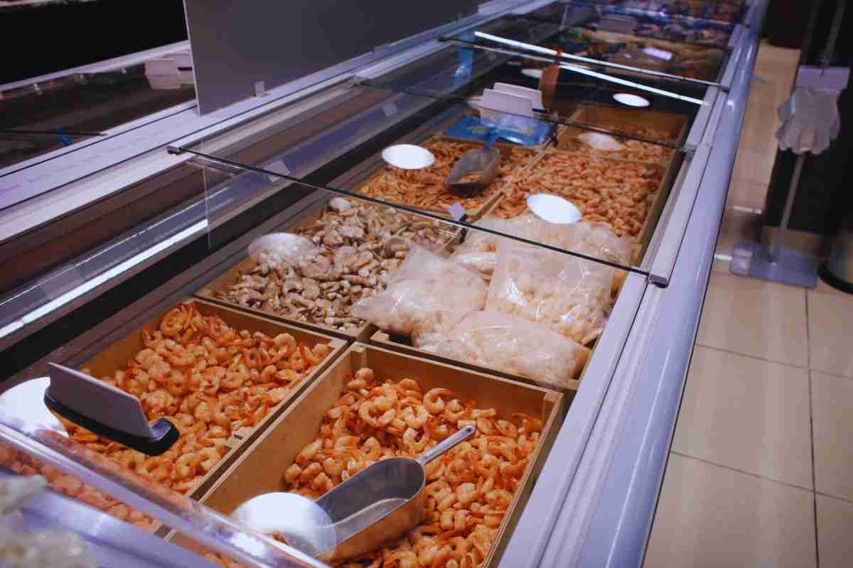 contaminazione di gamberi