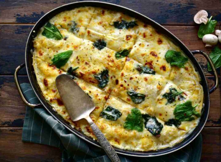 lasagna zucca e funghi