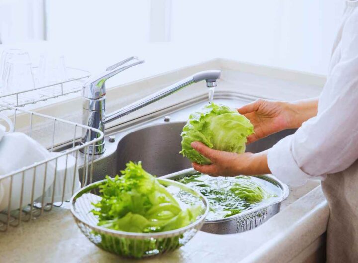 come lavare l'insalata