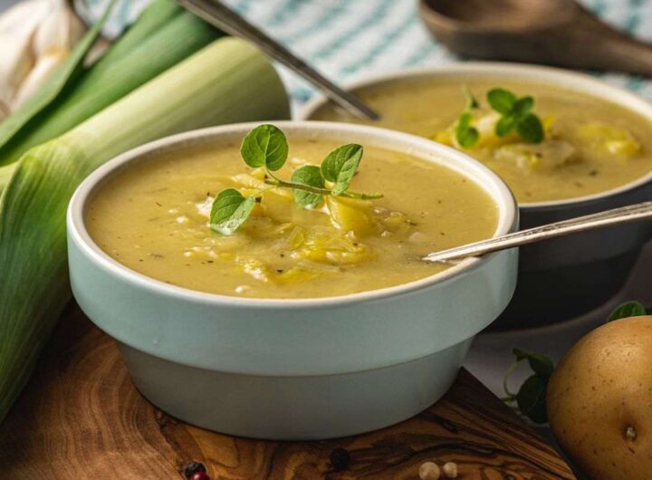 minestra di farro e patate