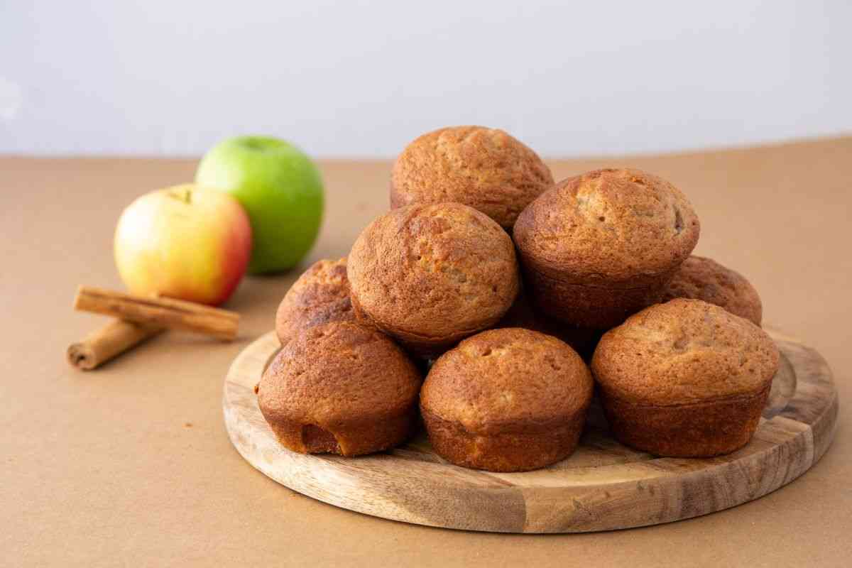 muffin mele e cannella ricetta