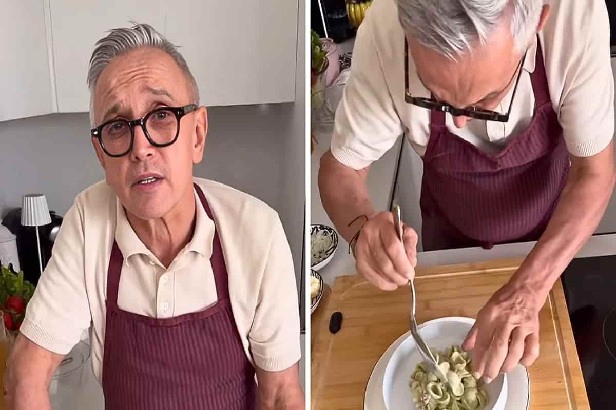 trucco di bruno barbieri per le orecchiette alle cime di rapa stellate