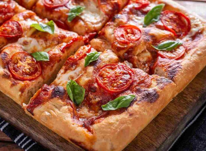 pizza in teglia senza impasto