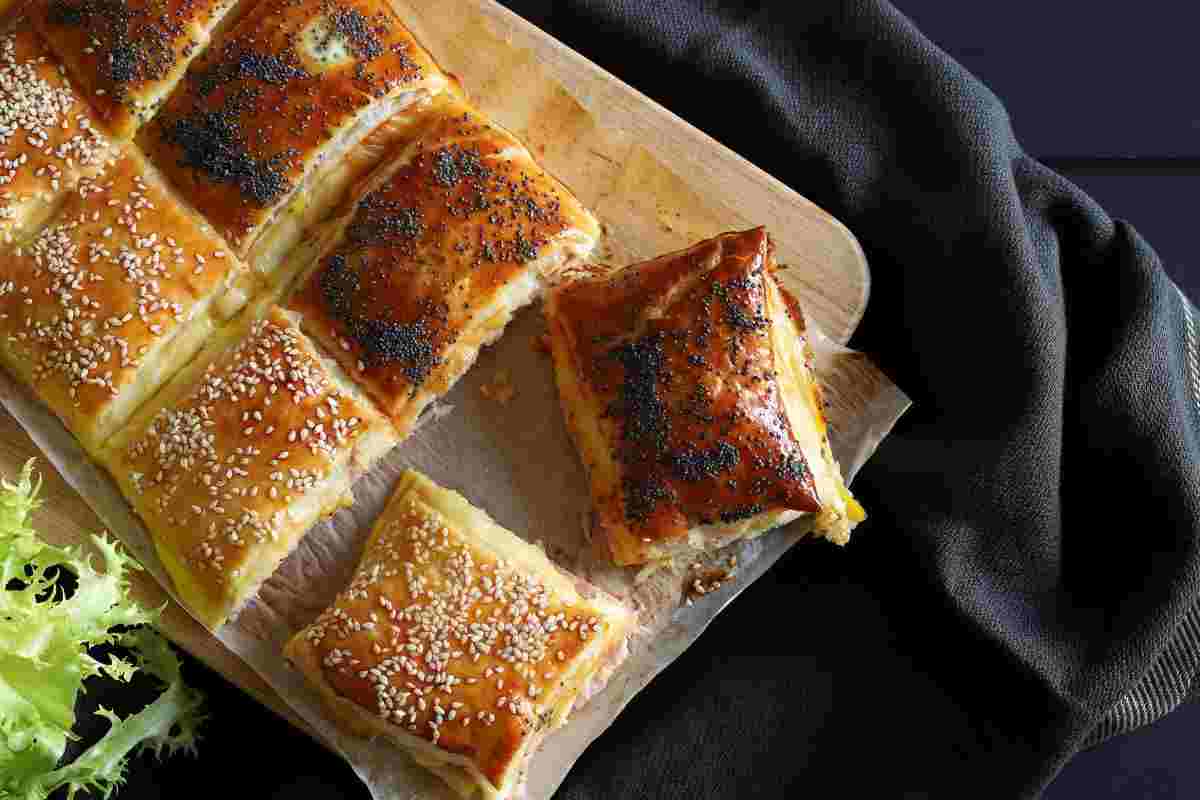 rustico filante con melanzane e scamorza