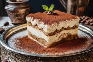 la ricetta per il tiramisù con yogurt e cioccolato