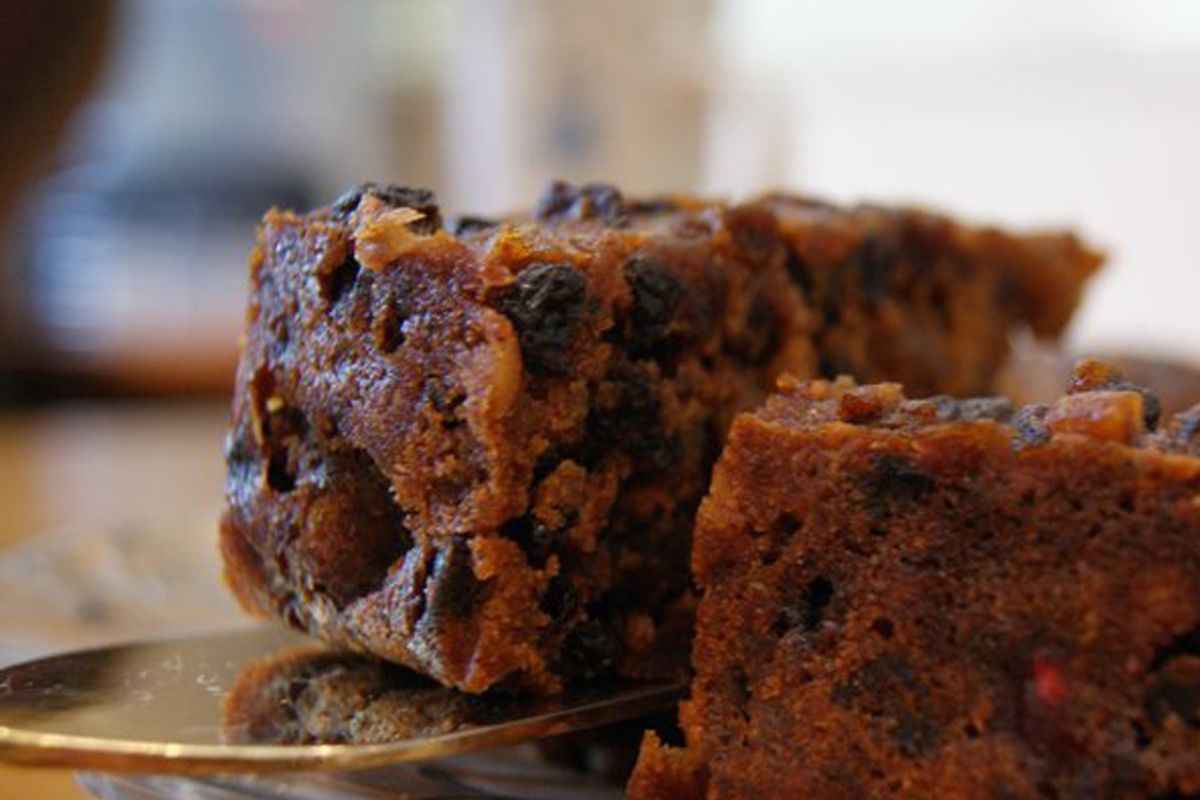 torta mele cacao e noci
