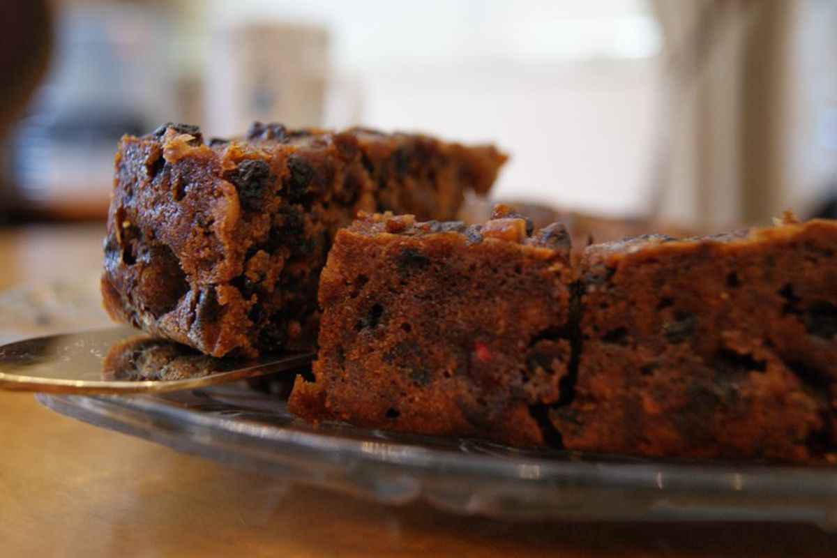 torta mele cacao e noci