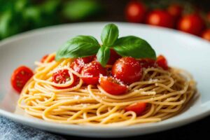Pasta pomodoro fresco