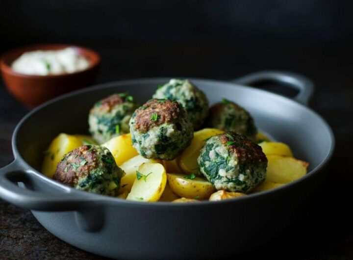 Polpette patate e spinaci