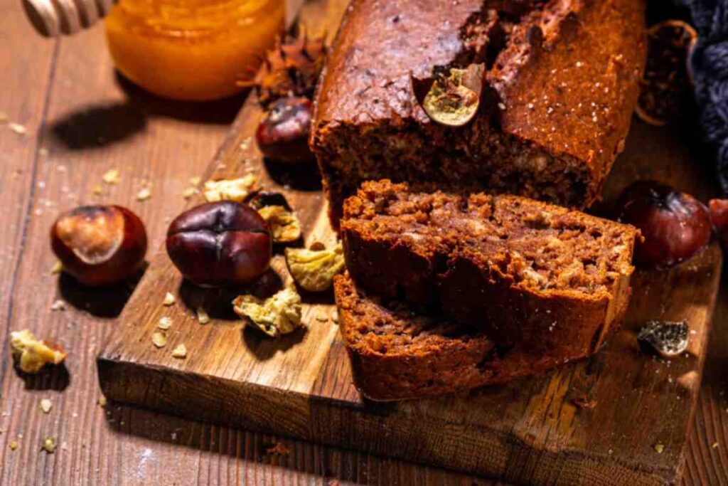 Torta cioccolato e castagna