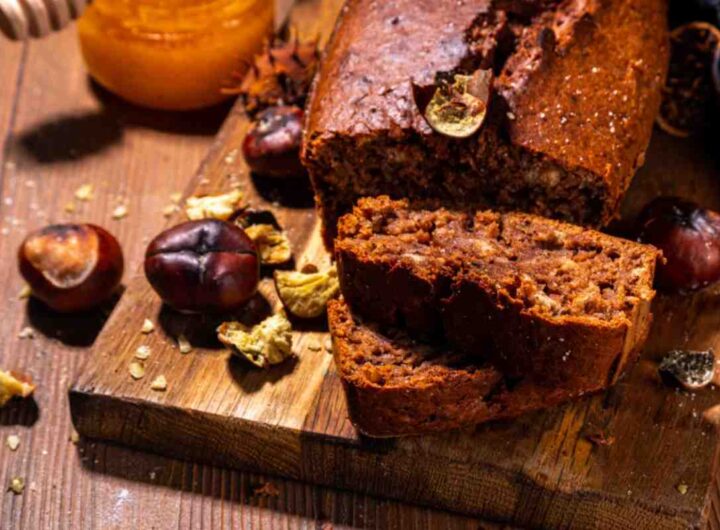 Torta cioccolato e castagna