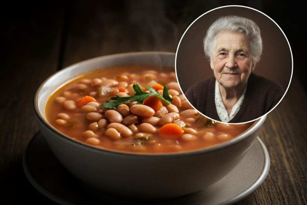 Zuppa di fagioli, ricetta nonna