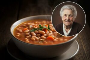 Zuppa di fagioli, ricetta nonna