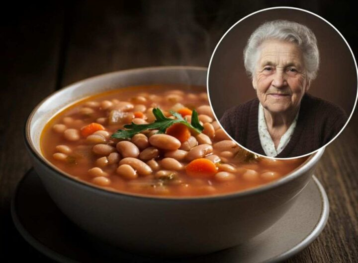 Zuppa di fagioli, ricetta nonna