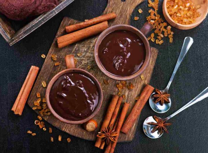 torta cioccolato e cachi