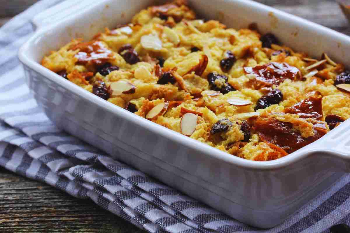 come fare il budino di pane