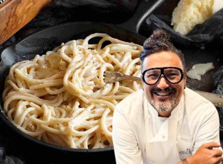 cacio e pepe la ricetta di alessandro borghese