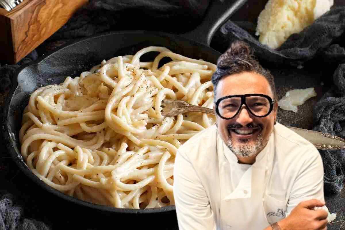 cacio e pepe la ricetta di alessandro borghese