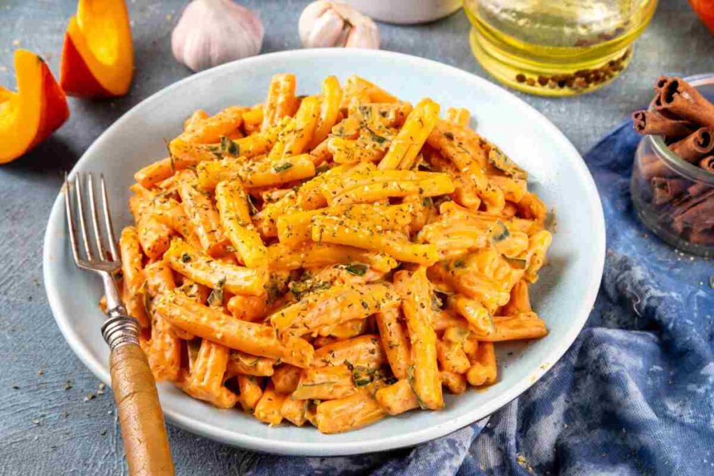 pasta cremosa zucca senza glutine