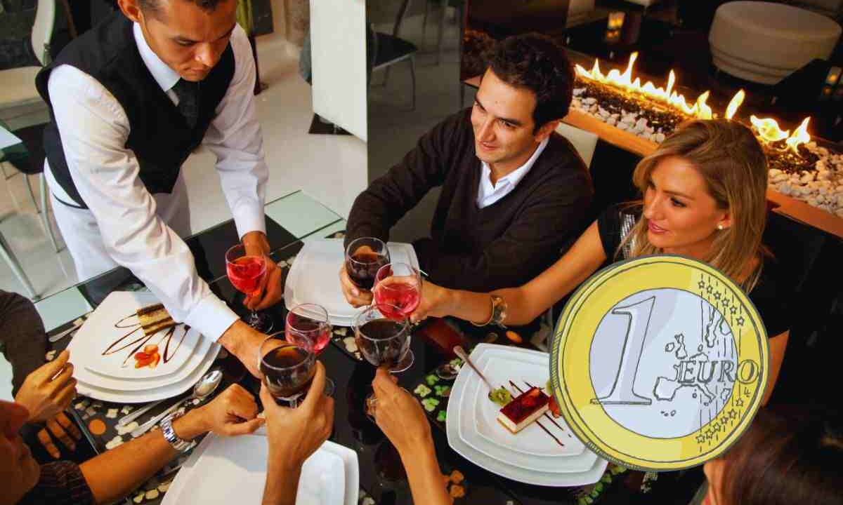 il ristorante a 1 euro