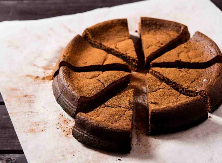 torta ricotta e cioccolato