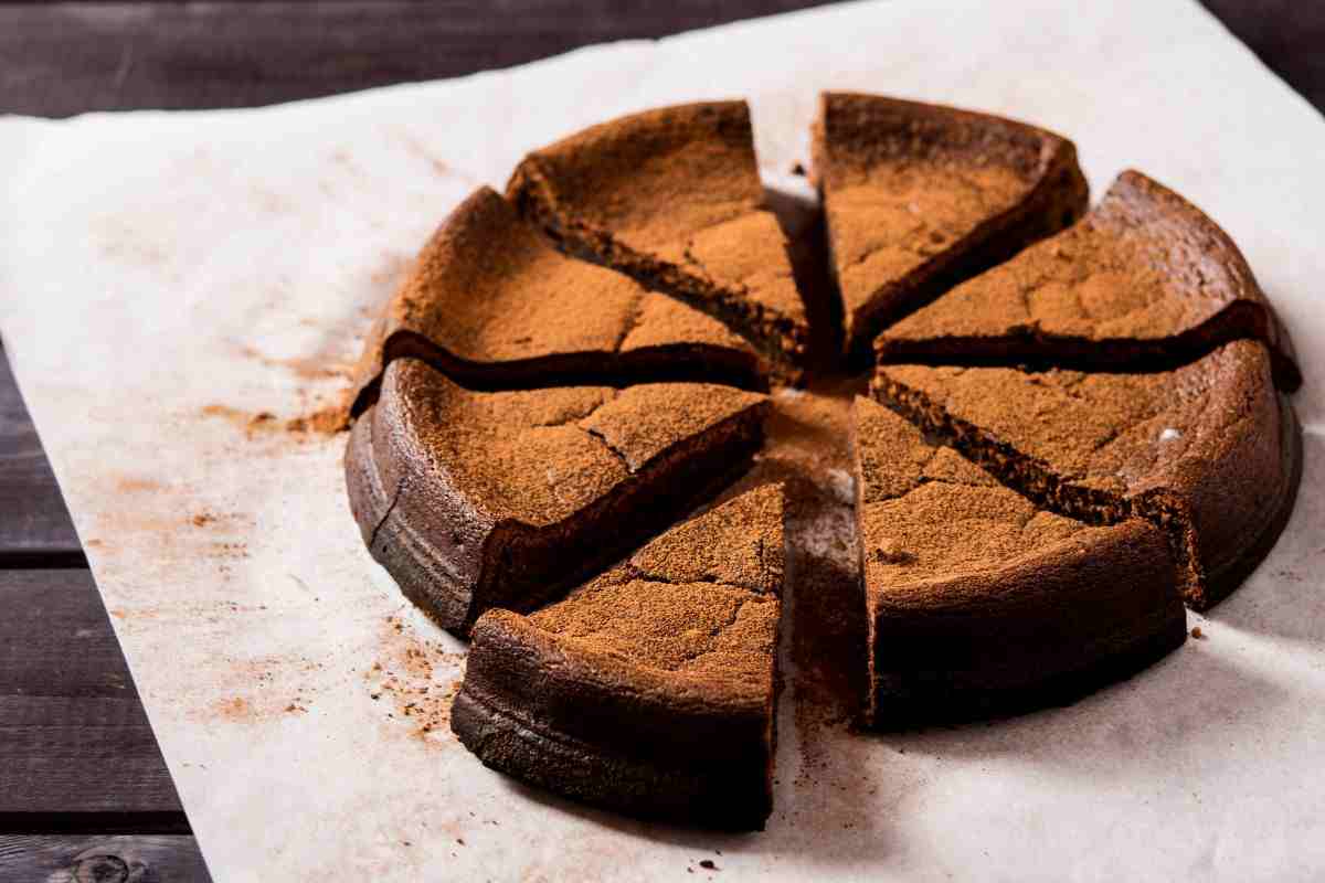 torta ricotta e cioccolato