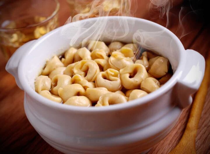 ricetta brodo tortellini di bruno barbieri