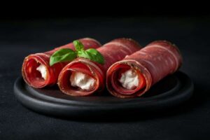 Involtini bresaola e ricotta