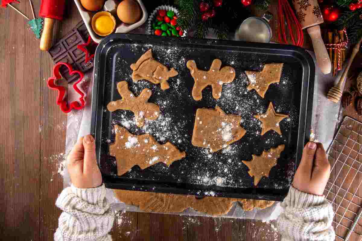 ricetta biscotti di natale in 10 minuti