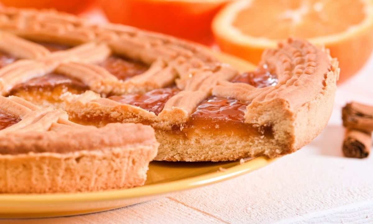 crostata croccante con crumble ai cookies