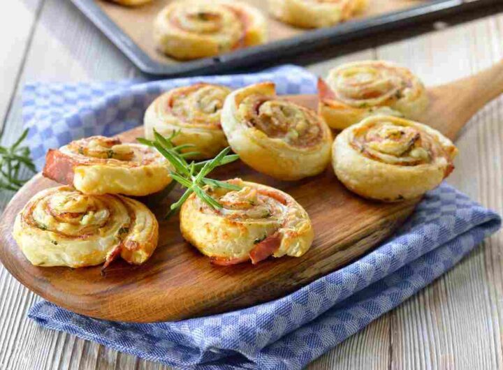 ricetta girelle di pasta sfoglia