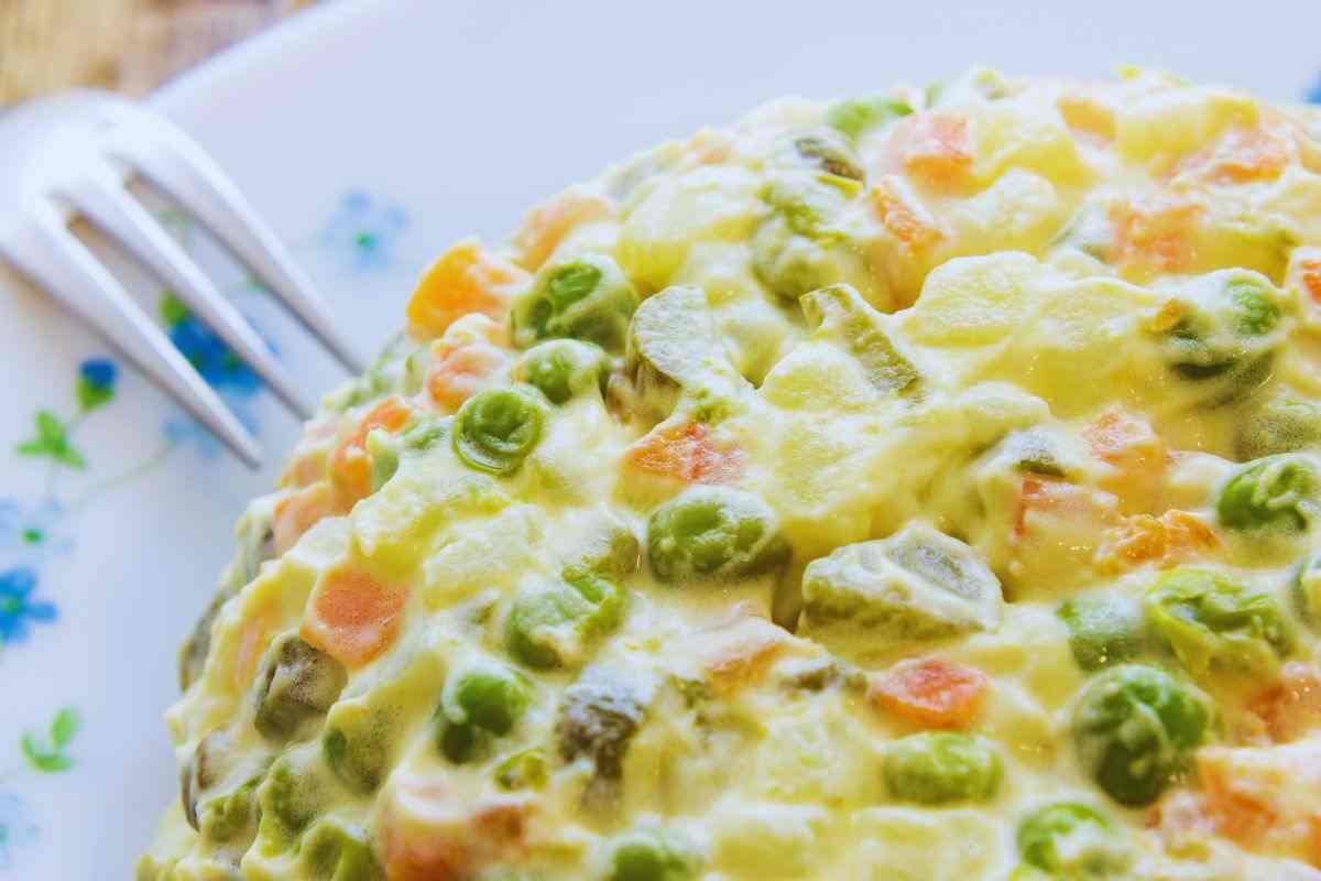 la ricetta dell'insalata russa