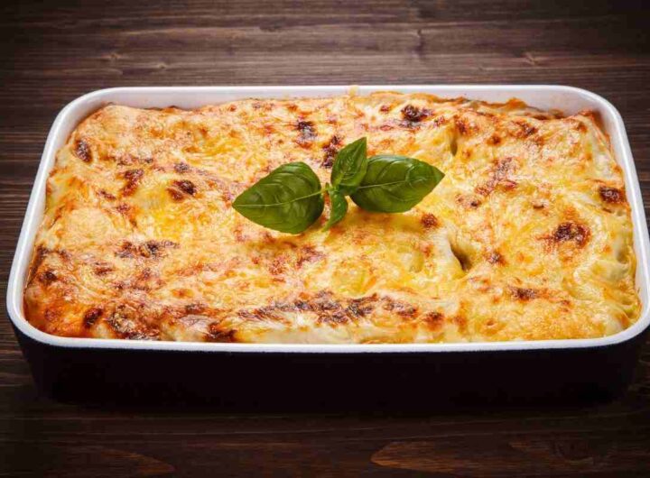 lasagna cremosa zucchine e gamberetti