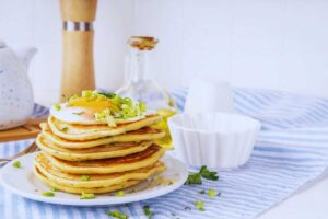 ricetta dei pancake salati