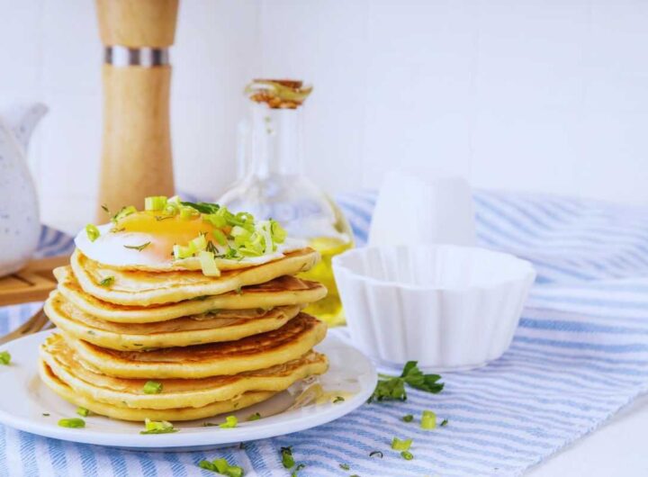 ricetta dei pancake salati