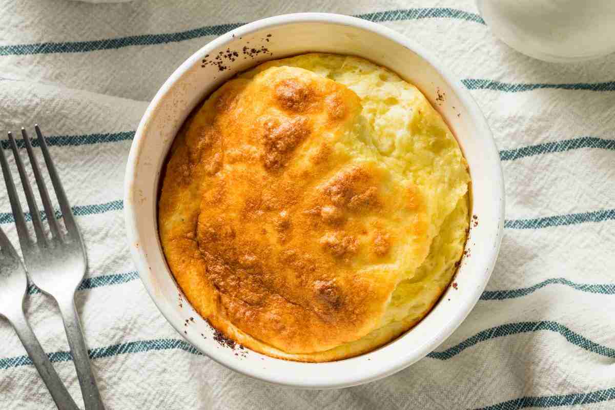 soufflé al formaggio ricetta