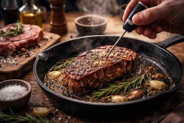 verificare temperatura interna carne