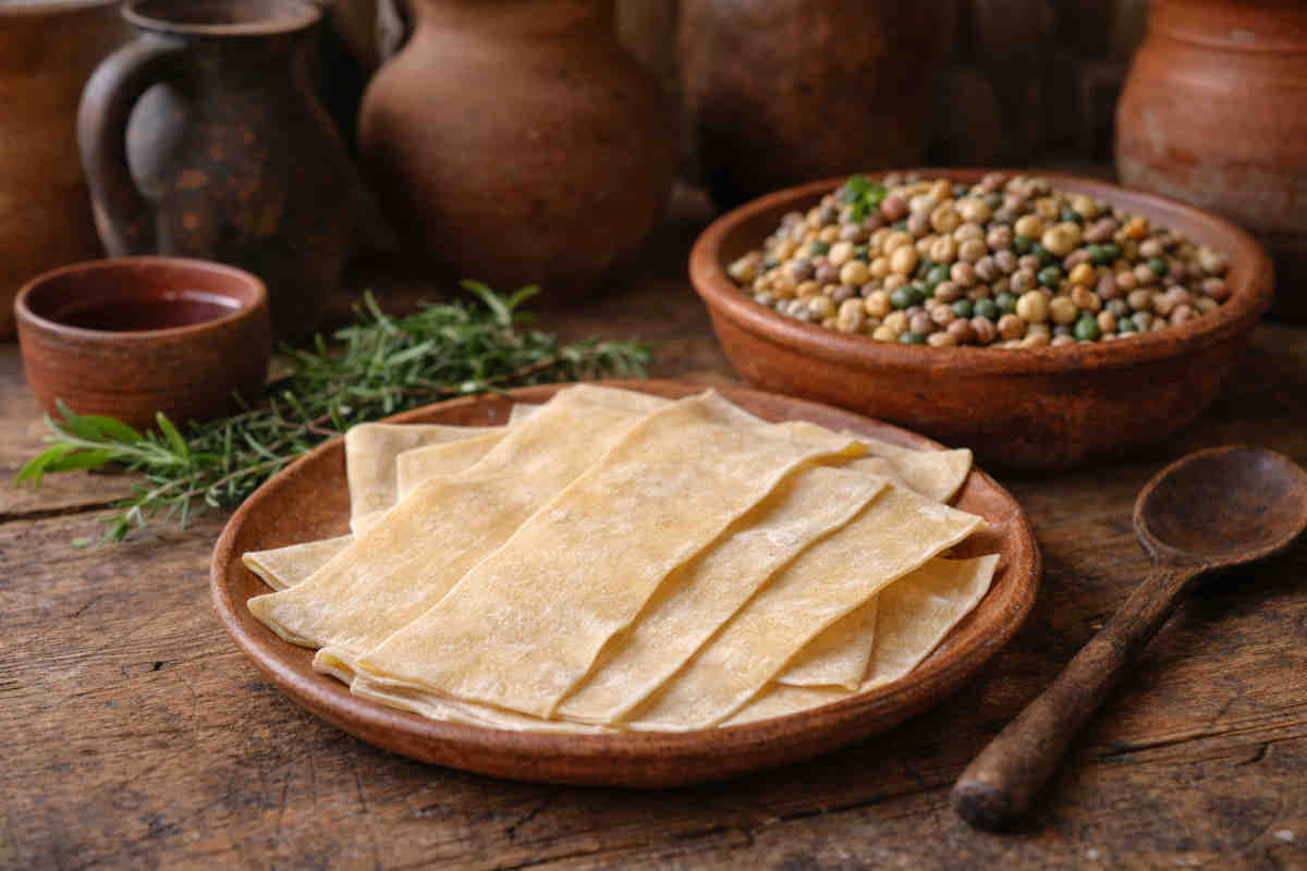 Laganum romano, lasagne della antica Roma