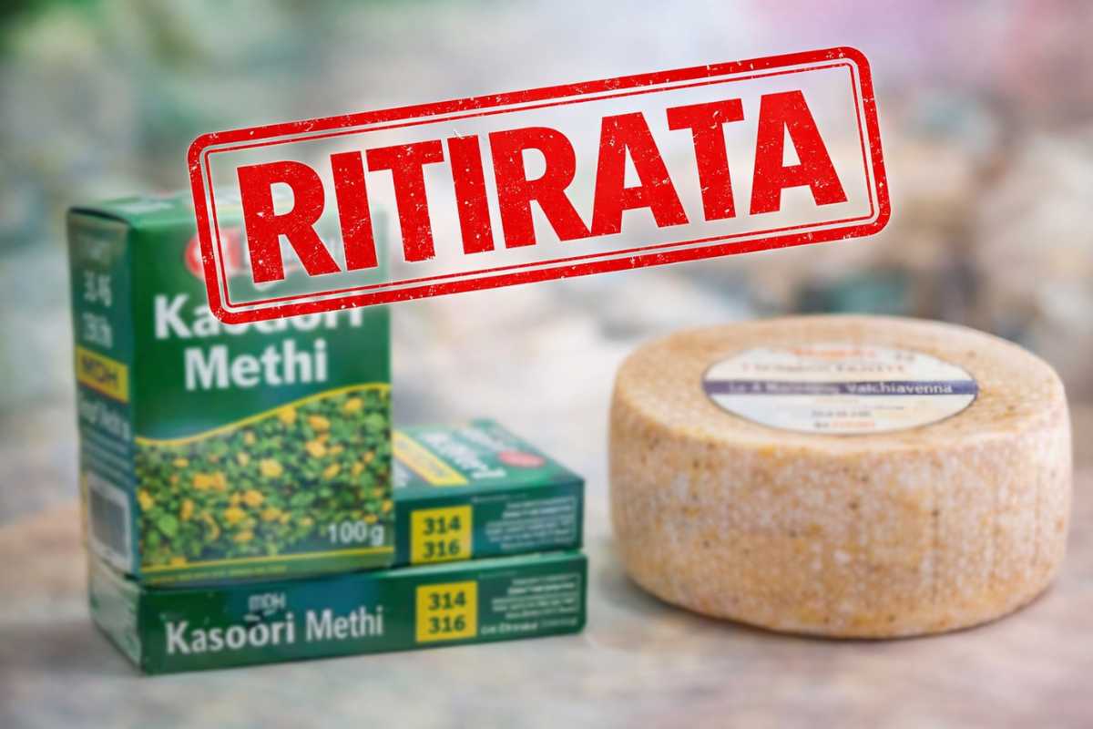 formaggio e Fieno greco ritirati ministero della salute