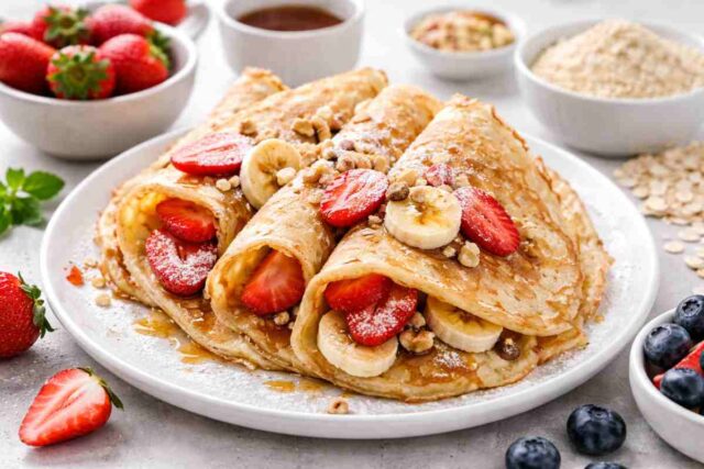 crepes senza uova e glutine ricetta gustosa
